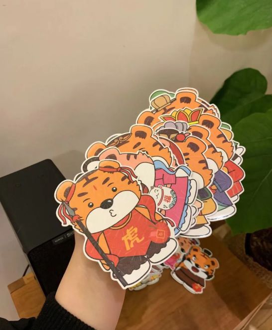 2022新年虎年,立体卡通新春节日红包,虎年红包-微丽宝（丽宝云）