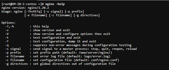 宝塔Nginx命令nginx -help-微丽宝（丽宝云）