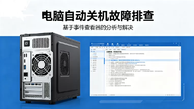 电脑自动关机是什么原因造成的如何检查？