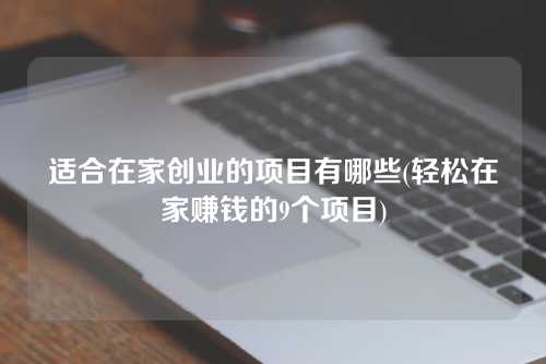适合在家创业的项目有哪些(轻松在家赚钱的9个项目)-微丽宝