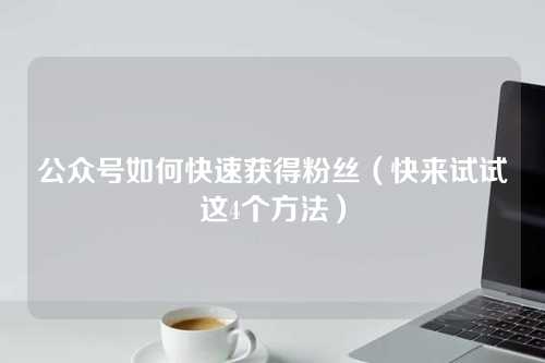 公众号如何快速获得粉丝(快来试试这4个方法)-微丽宝 公众号如何快速获得粉丝(快来试试这4个方法)-微丽宝