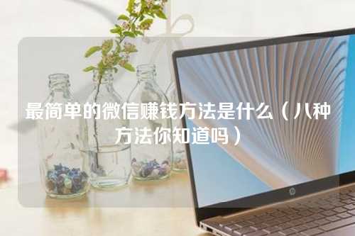 最简单的微信赚钱方法是什么（八种方法你知道吗）-微丽宝（丽宝云）